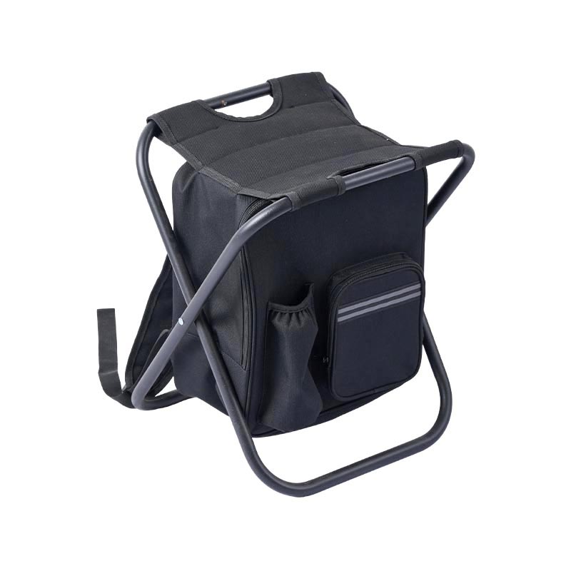 Silla tipo mochila con bolsa térmica aislante plegable