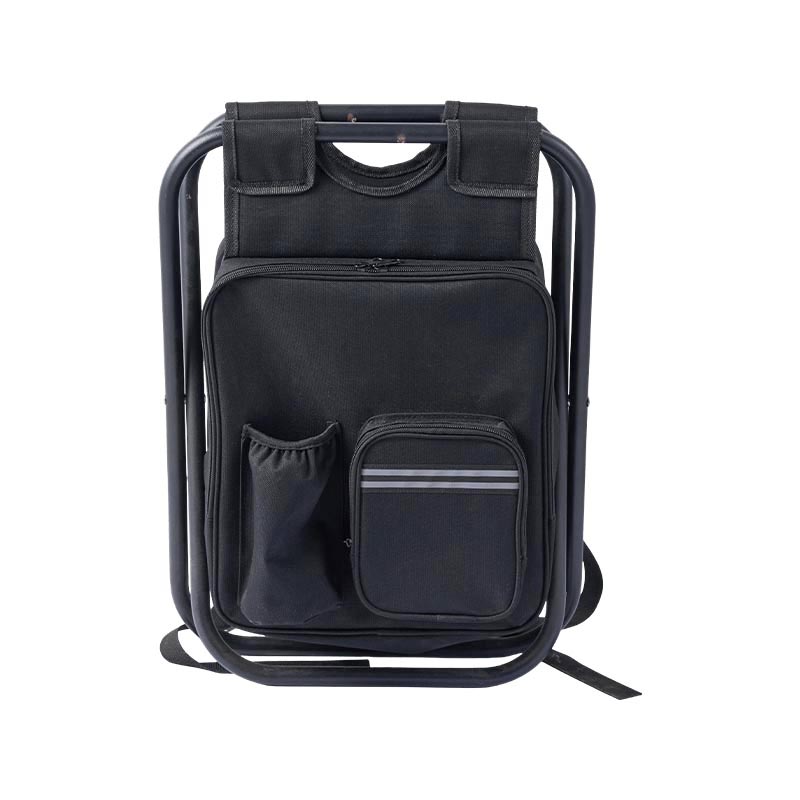 Silla tipo mochila con bolsa térmica aislante plegable