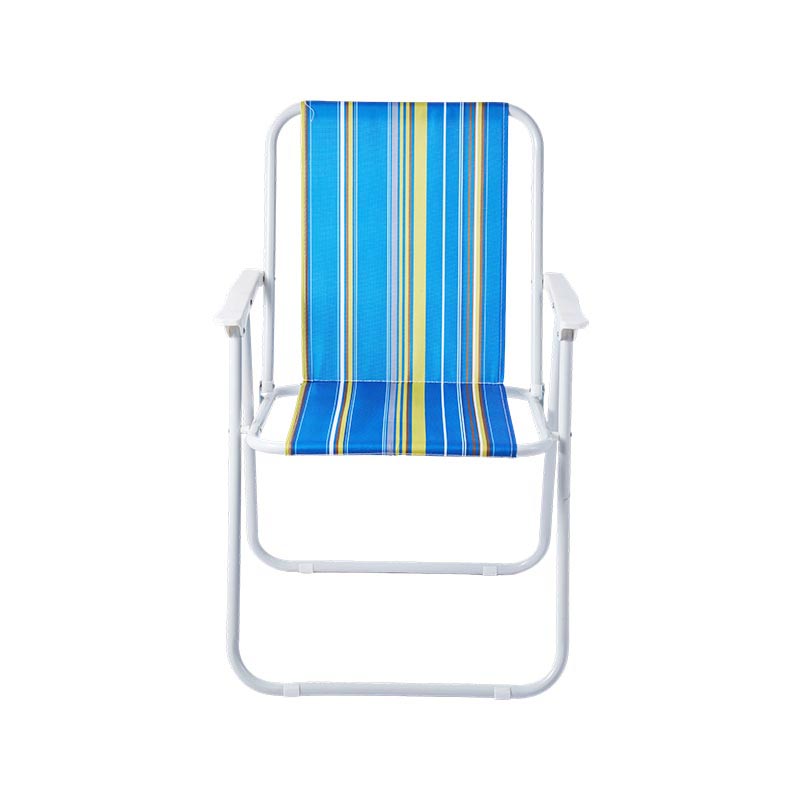 Silla de playa plegable con reposabrazos