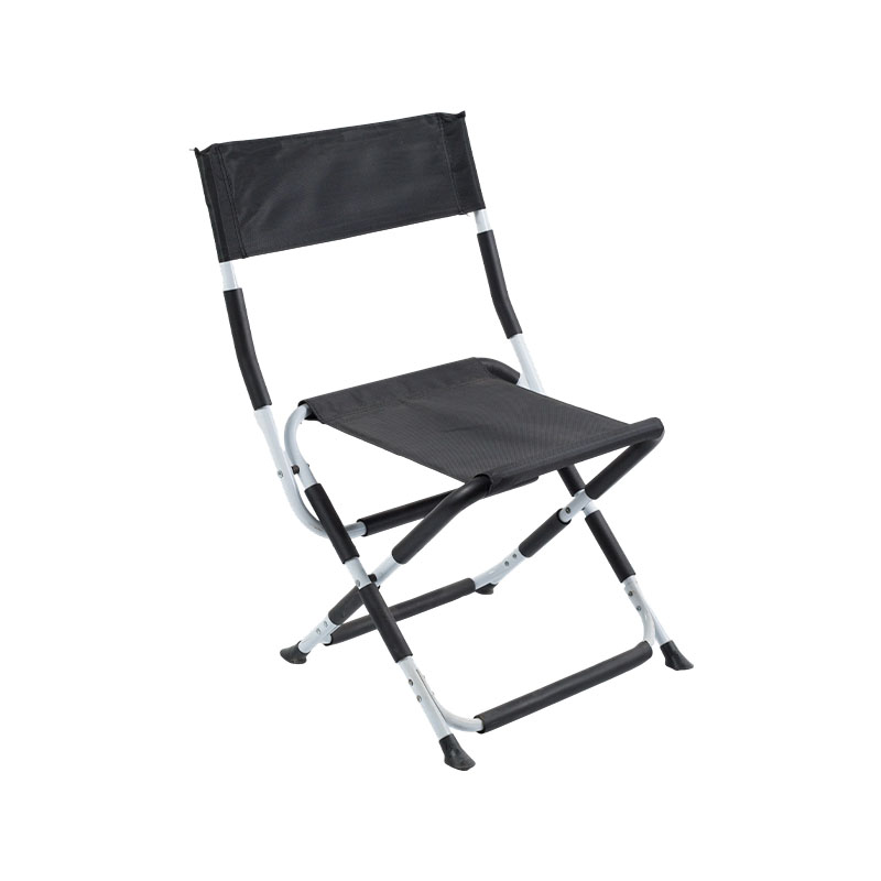 Taburete de césped ligero con respaldo