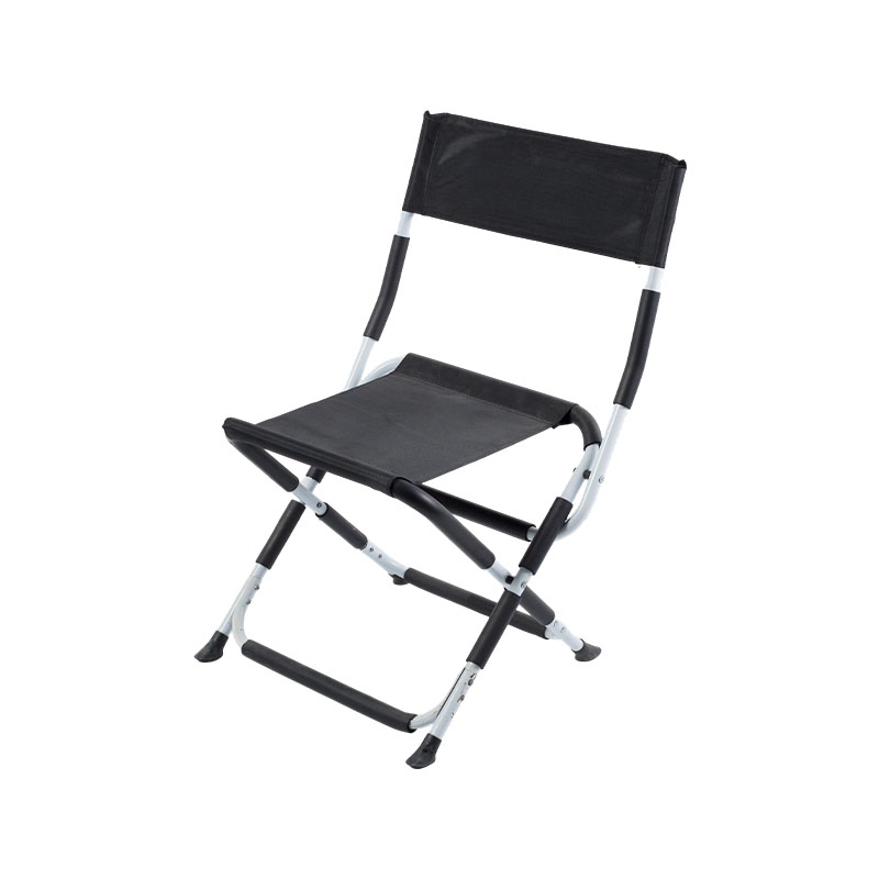 Taburete de césped ligero con respaldo