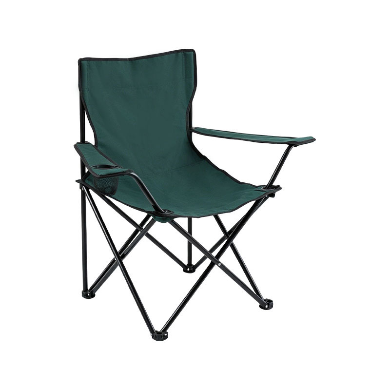 Silla de camping portátil plegable de acero