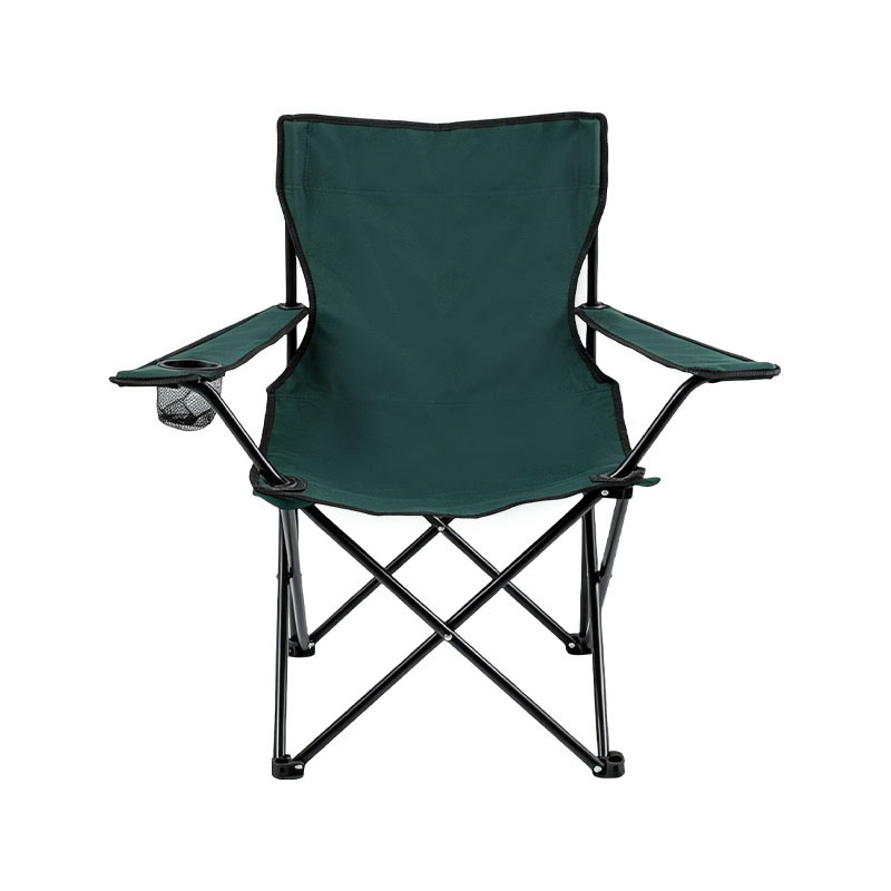 Silla de camping portátil plegable de acero