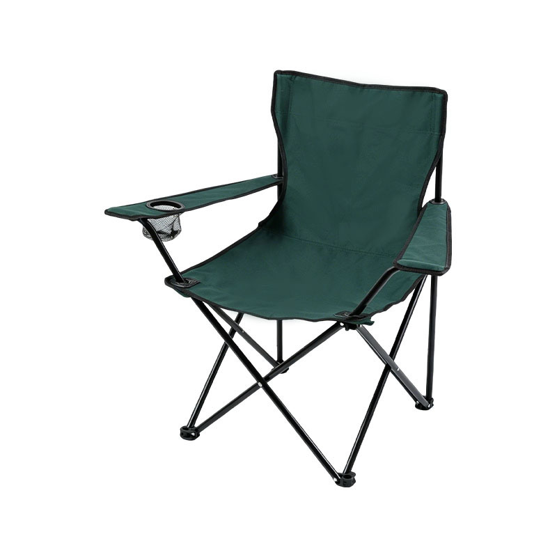 Silla de camping portátil plegable de acero