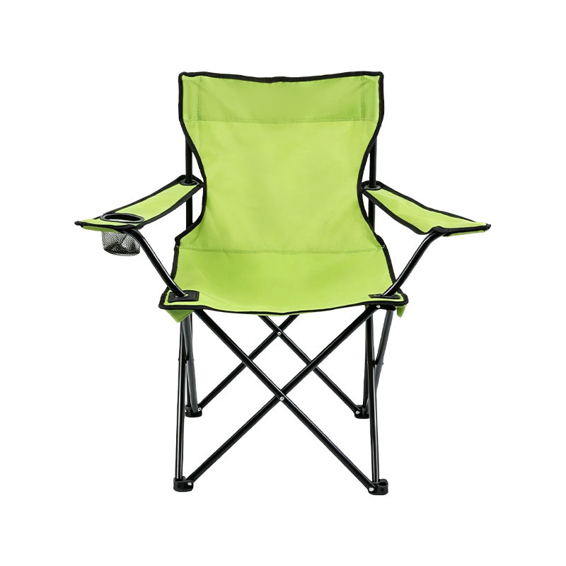 Sillón de campamento pequeño con portavasos