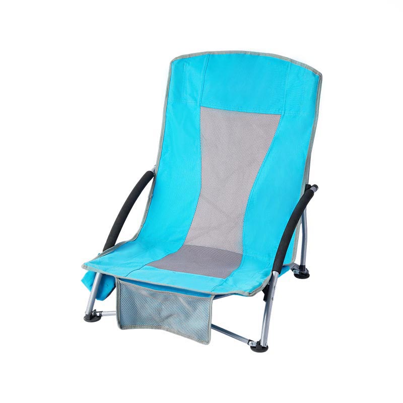 Silla bandolera de espalda baja con portavasos