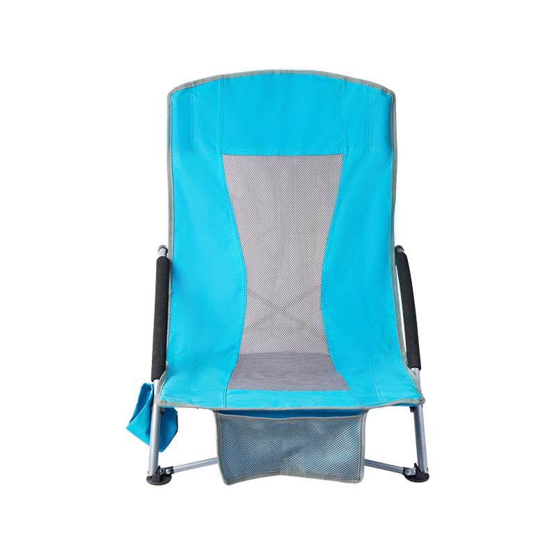 Silla bandolera de espalda baja con portavasos