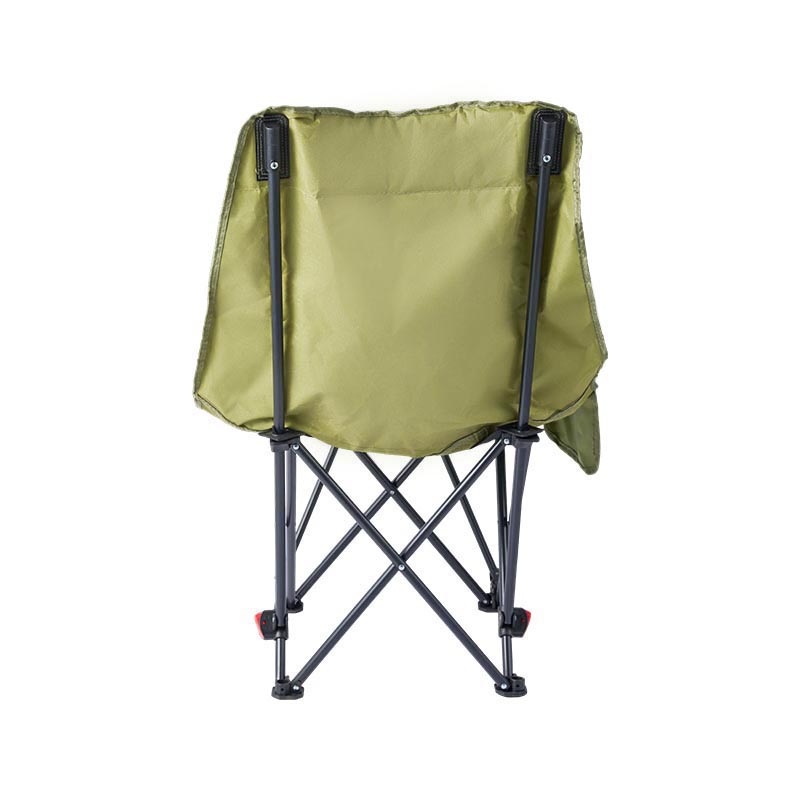 Silla plegable para exterior con arrastre de piernas